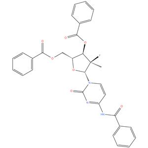 Sofosbuvir Tri benzoyl fluoro cytidine