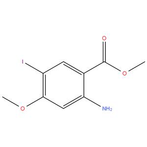methyl 2 - amino - 5 - iodo - 4 - methoxybenzoate