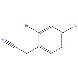 2-Bromo-4-Chlorophenyl acetonitrile