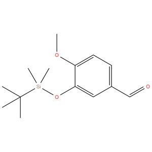 3-{[Dimethyl(2-methyl-2-propanyl)silyl]oxy}-4-methoxybenzaldehyde