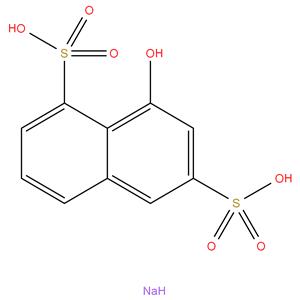 1-Naphthol-3,8-disulfonic acid, disodium salt