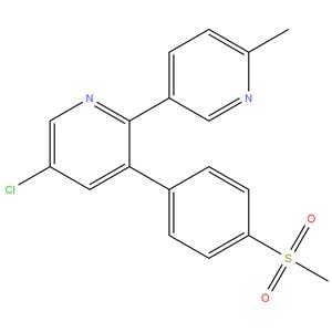 5-Chloro-6'-methyl-3-[4-(methylsulfonyl)phenyl]-2,3'-bipyridine
