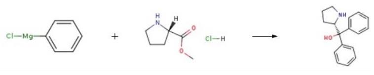 preparation of (S)-(-)-α,α-Diphenyl-2-pyrrolidinemethanol