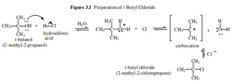 Preparation of t-Butyl Chloride