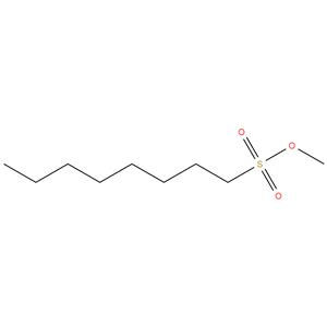 Octane sulfonic acid methyl ester
